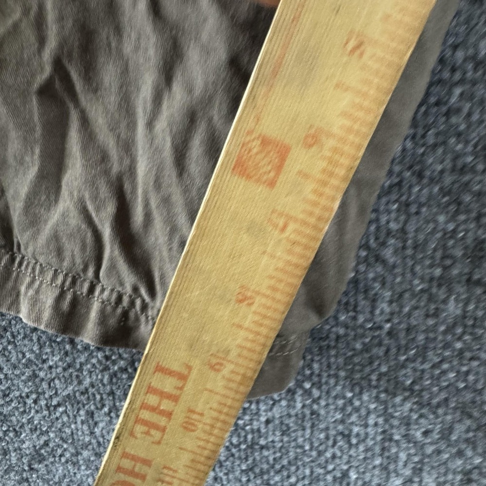 Columbia Cargo Shorts Mens 38 Brown Canvas Omni-Shade 10 Inseam Pockets Outdoor - Picture 10 of 11